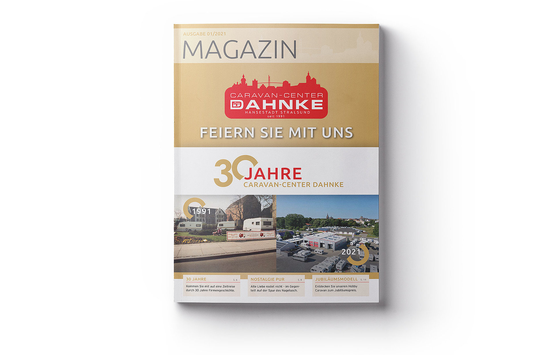 Unser Jubiläums-Magazin 30 Jahre Caravan-Center Dahnke